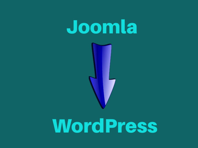 Joomla to Wordpress Conversion